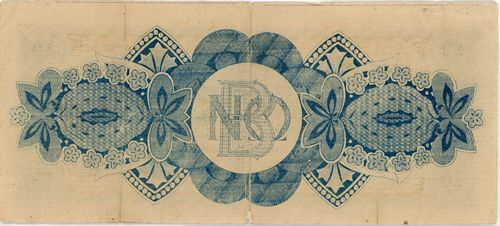 Banco Nacional de Mazatlan 10c reverse