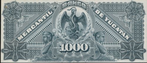 Mercantil Yucatan 1000 reverse