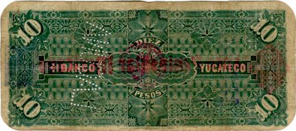 Yucateco 10 LA 52254 reverse