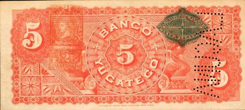 Yucateco 5 HC 149318 reverse