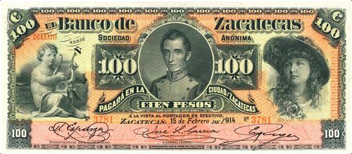 Zacatecas 100 Ñ 3731