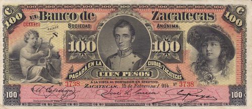 Zacatecas 100 Ñ 3738