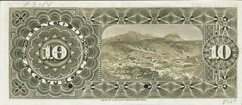 Zacatecas 10 00000 reverse