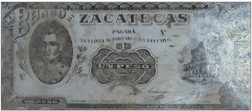 Zacatecas 1 litho flipped