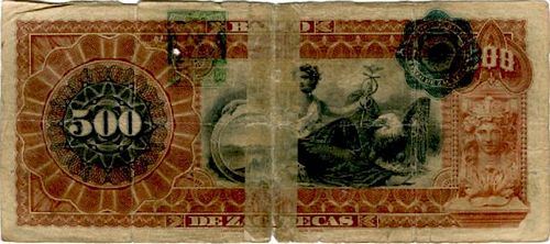 Zacatecas 500 204 reverse