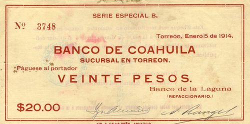 Laguna on Coahuila 20 B