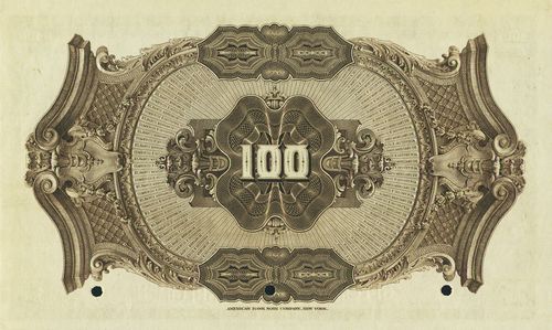 Banco Mexicano de Comercio e Industria 100 reverse