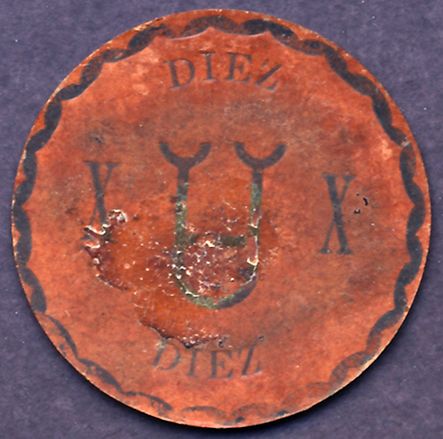 H San Jose Gracia 10c reverse