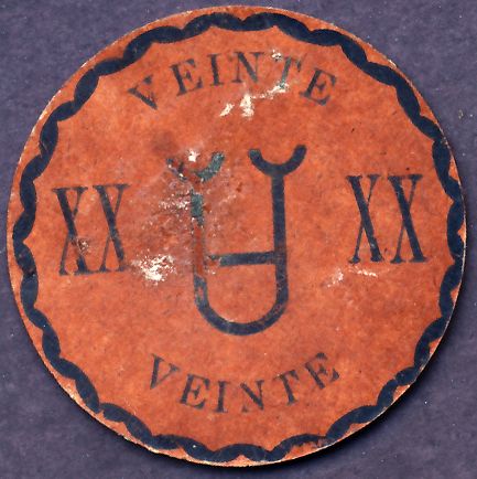 H San Jose Gracia 20c reverse