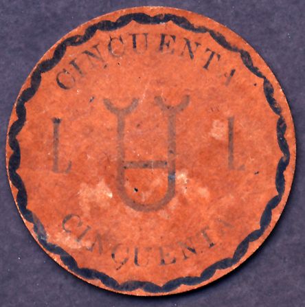 H San Jose Gracia 50c reverse