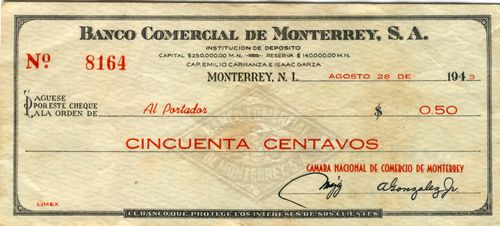 Banco Comercial 50c