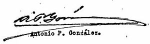 sig A P Gonzalez