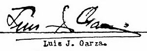 sig L J Garza